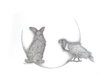 Ishrat Fatima, 11.7 x 16.5 Inch, Pointalism, AC-ISF-002